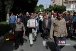 مراسم تشییع پیکر سیدمصطفی موسوی
