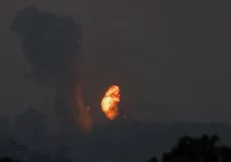 شهادت ۴ فلسطینی در حمله هوایی اشغالگران به مرکز غزه
