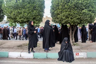 راهپیمایی مردم اهواز در محکومیت ترور حاج قاسم سلیمانی