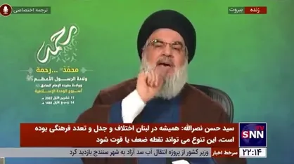 سیدحسن نصرالله: بعد از ماجرای پهپاد&zwnj;ها هیچ احتیاجی به ارسال پهپاد نداریم / هدف ما این بود که به دشمن بگوییم ما جدی هستیم