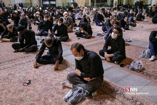 مراسم عزاداری حضرت اباعبدالله الحسین در حرم مطهر حضرت معصومه (سلام الله علیها)