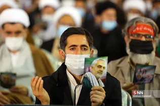 ارتباط تصویری مردم قم با رهبر معظم انقلاب اسلامی
