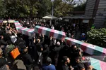 تشییع پیکر 135 شهید گمنام