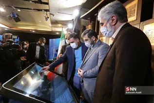 بازدید وزیر ارشاد از ستاد نمایشگاه مجازی کتاب تهران