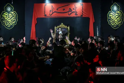 عزاداری فاطمیه در هیئت مسجد دانشگاه تهران