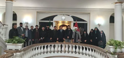 دیدار دانشجویان با سفیر سوریه / شفیق دیوب: با وقوع زلزله؛ ایران بار دیگر مواضع مستحکم خود در حمایت از ملت سوریه را اعلام کرد