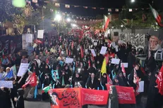 ۱۹۰ شب اقتدار در سمنان/سمنانی‌ها با فریاد لبیک یا مجتبی بار دیگر با مقام معظم رهبری بیعت کردند+فیلم