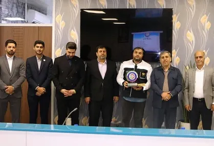 تندیس شرکت برتر در حوزه ورزش کارگری به مترو تهران رسید
