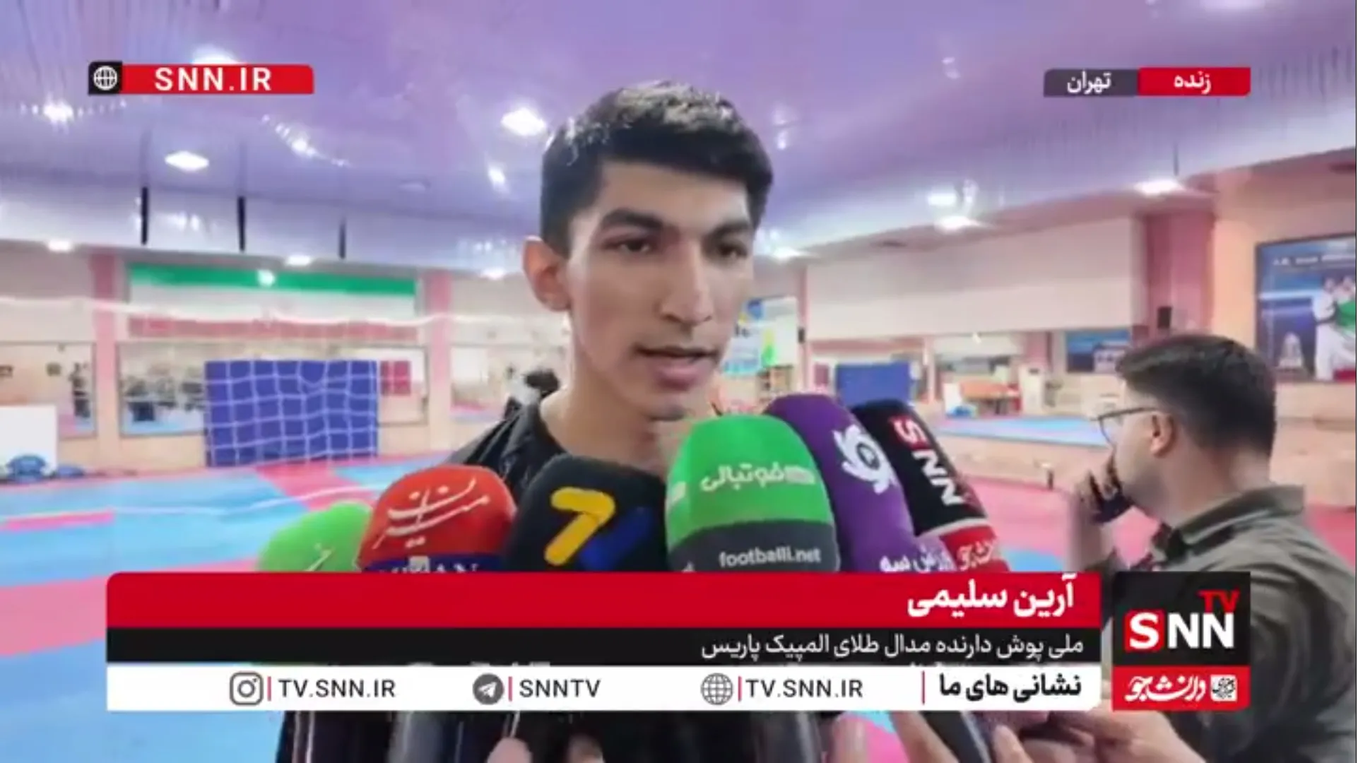 آرین سلیمی: امیدوارم در ناگویا بهترین نسخه خودم باشم