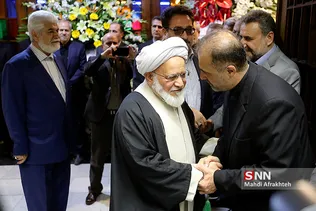 مراسم ختم والده کاظم جلالی