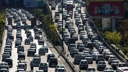 وضعیت ترافیک صبحگاهی معابر و بزرگراه&zwnj;های تهران
