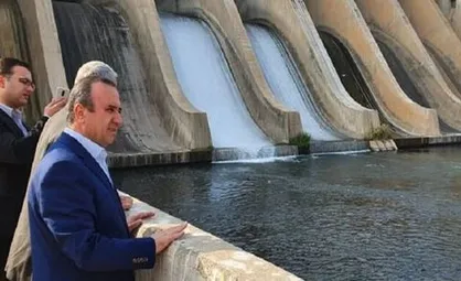بازدید هیئت دولت سوریه از سد فرات در &laquo;الرقه&raquo; پس از ۶ سال