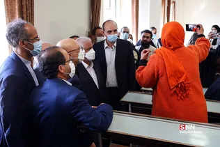  استقبال از دانشجویان دانشگاه تهران