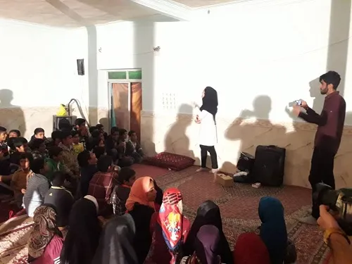 اردوی گروه جهادی شهید کاوه بسیج دانشجویی علوم پزشکی هرمزگان در روستای سرچاهان