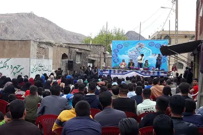 جشن میلاد امام عصر (عج) در مناطق حاشیه شهر مشهد برگزار می&zwnj;شود
