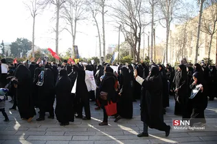 تجمع اعتراضی مقابل وزارت امور خارجه