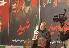 لاریجانی: سردار رشید، استراتژیست نابغه‌ای بود که صهیونیست‌ها با ترس او را ترور کردند