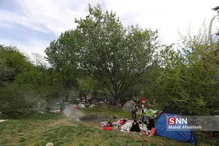 روز طبیعت در پل طبیعت تهران