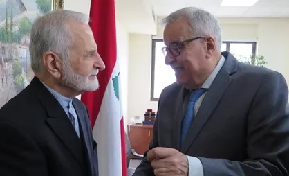 دیدار کمال خرازی با وزیر خارجه لبنان
