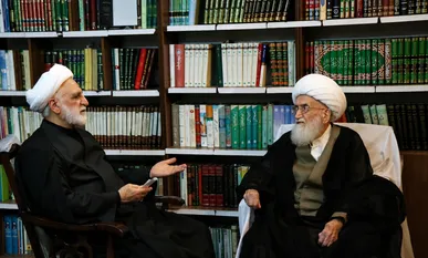 دیدار رئیس قوه قضائیه با آیت‌الله نوری‌همدانی / قوه قضائیه آخرین پناهگاه مردم در هنگام بروز مشکلات و گرفتاری‌هاست