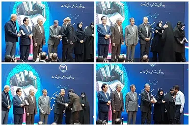 تجلیل از جهادگران نمونه کشوری جهاددانشگاهی ۱۴۰۵