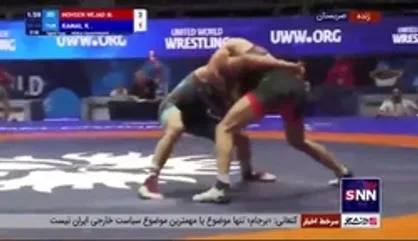 شکست ناگهانی محسن نژاد مقابل حریفی از ترکیه