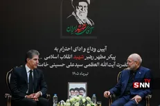 دیدار رئیس اقلیم کردستان عراق با قالیباف