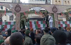 تهران امروز فاطمی شد/ سنگ‌تمام پایتخت نشینان در تشییع ‌۲۰۰ شهید گمنام +عکس