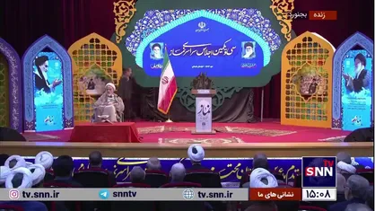 شوخی جالب حجت الاسلام قرائتی در حضور رئیس جمهور؛ به قول تریاکی&zwnj;ها &laquo;کم و تیز و چسبان&raquo;!