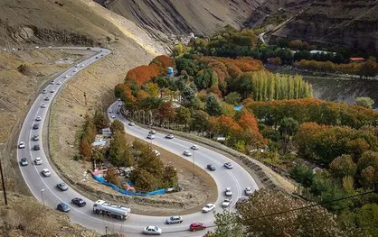 تردد روان در جاده&zwnj;های شمال/ سهم ۱۵ درصدی خودرو&zwnj;های سنگین در ترافیک