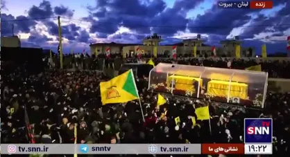 پیکر مطهر شهدا به محل تدفین رسید+فیلم