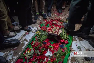 تشییع پیکر شهید مدافع امنیت شهید «علی‌اکبر رنجبر» در شیراز