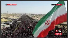 ببینید|تصاویر هوایی باشکوه از خیل عظیم مردم حاضر در مراسم تشییع پیکر رهبر شهید در قم