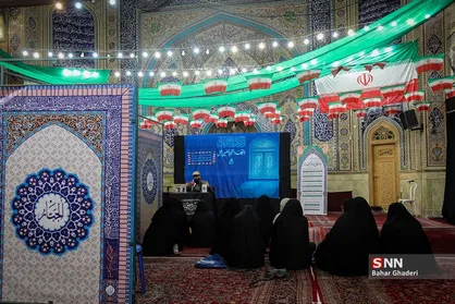 مراسم اعتکاف دانشجویان بین&zwnj;الملل در مسجد سلمان