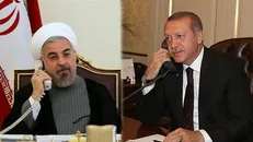 اردوغان در تماس با روحانی: ترور فخری‌زاده صلح در منطقه را هدف قرار داده است