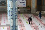 ضیافت افطاری در حرم حضرت معصومه(س)