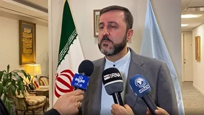 رایزنی غریب&zwnj;آبادی با سفرای چین و روسیه در سازمان ملل