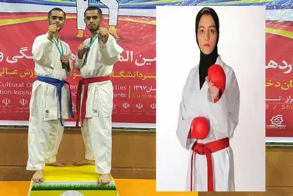 سه دانشجوی دانشگاه سمنان به اردوی تیم ملی کاراته راه یافتند