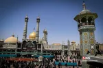 عزای تاسوعا در حرم کریمه اهل‌بیت(س)