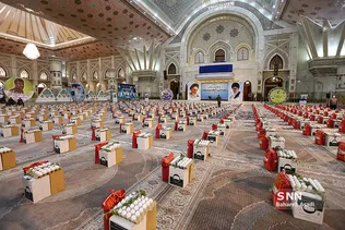 مرحله دوم رزمایش مومنانه در حرم امام خمینی (ره)