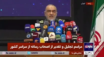 سرلشکر سلامی: رژیم صهیونیستی گردابی از آتش گرداگرد خودش درست کرده است