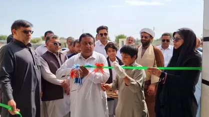 یک مدرسه چهارکلاسه در قصرقند به بهره&zwnj;برداری رسید