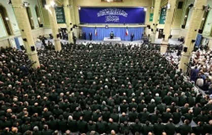 اعضای مجمع عالی فرماندهان سپاه با رهبر معظم انقلاب دیدار کردند