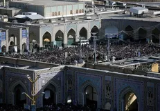 اقامه نماز باشکوه عید سعید فطر در حرم مطهر رضوی