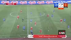 گل چهارم پرسپولیس به استقلال خوزستان توسط شهر آبادی دقیقه 3+90 / پرسپولیس 4 - 1 استقلال خوزستان