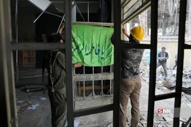 دانشجوی جهادگر بسیجی: هر کاری بتوانیم برای کمک به مردم آسیب دیده از تجاوز دشمن صهیونی_آمریکایی انجام می‌دهیم + فیلم