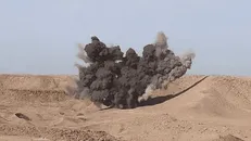 انفجار کنترل‌شده در محدوده صفه اصفهان