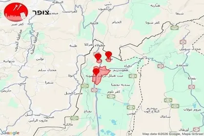 آژیر مرگ در شمال فلسطین اشغالی/ موشک باران &laquo;کریات شمونه&raquo; و &laquo;المطله&raquo;