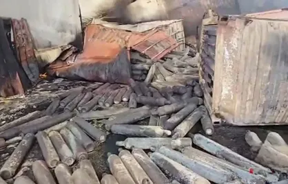 سیلندر&zwnj;های گاز موجود در کانتینر&zwnj;ها که باعث انفجار می&zwnj;شدند