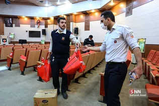 پنجمین رزمایش کمک مومنانه سازمان آتش نشانی
